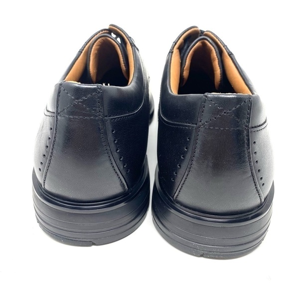 Clarks Unkenneth Way Oxford Black Leather main image 4